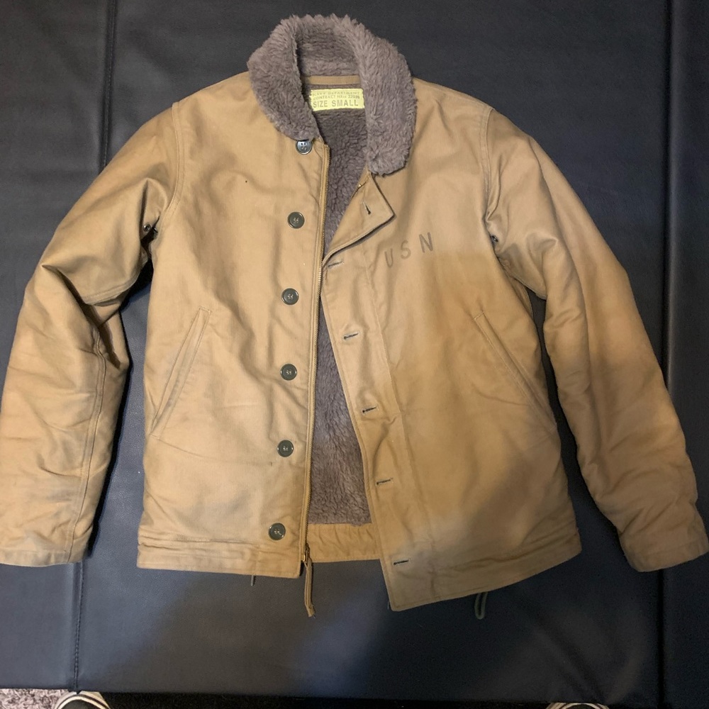 Repop n1 deck jacket size small (38)